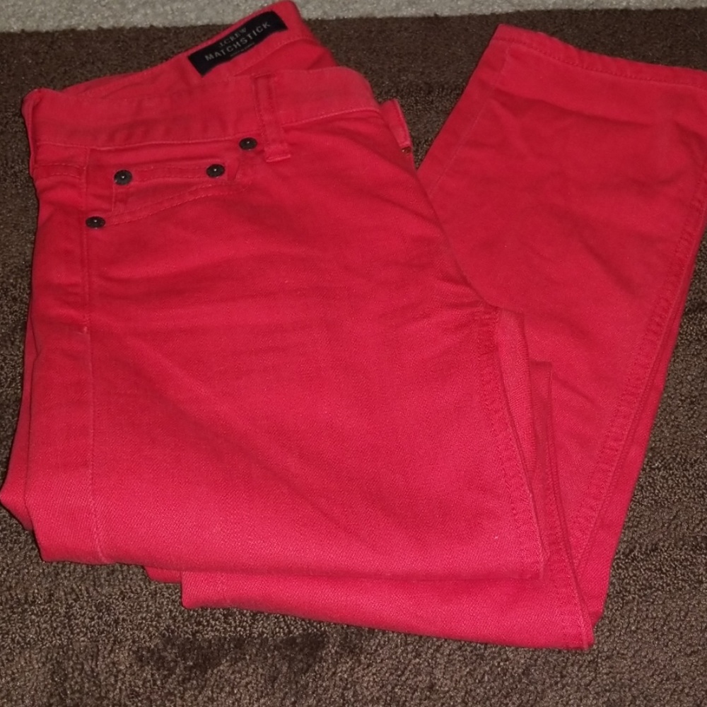 J.Crew Matchstick Jean's Size 24R
